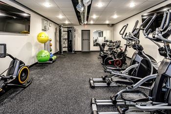 State-of-the-art fitness center
